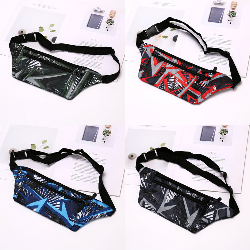 Men's Pattern Camouflage Personal Mobile Color Leisure Men's Waist Packs