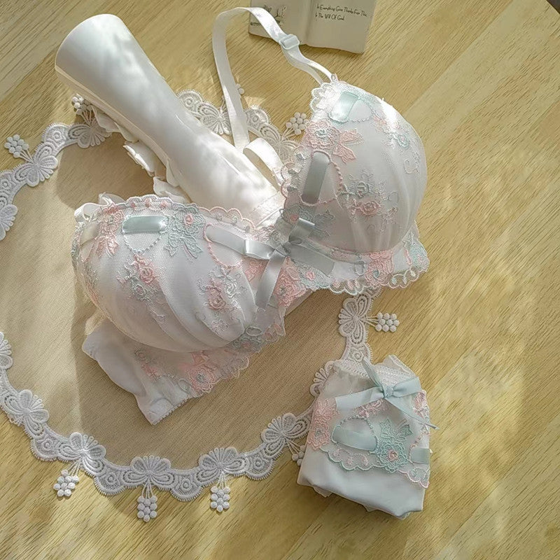 Supply Ribbon Embroidery Fairy Cute No Lingerie Sets