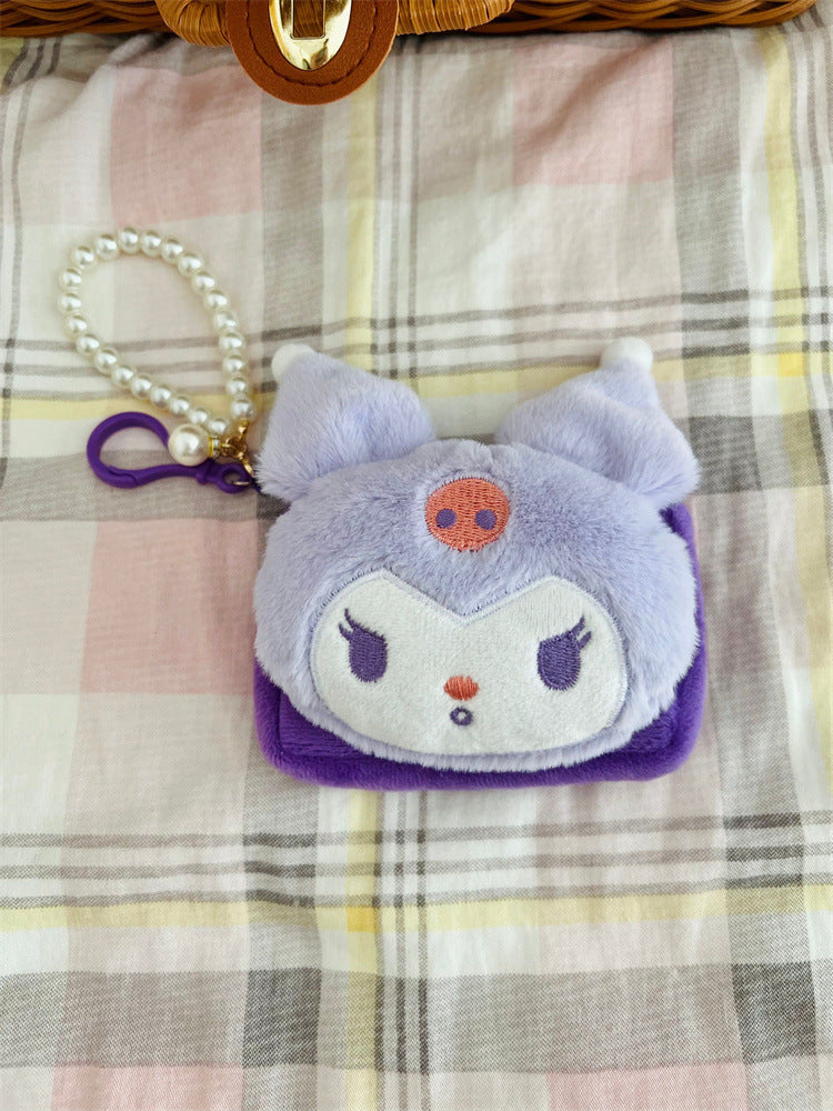 Classic Creative Cartoon Large Plush Bank Coin Purses