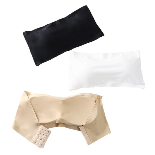Women's Ice Silk Chest Wrap Underwear Tube Top Tanks Camis