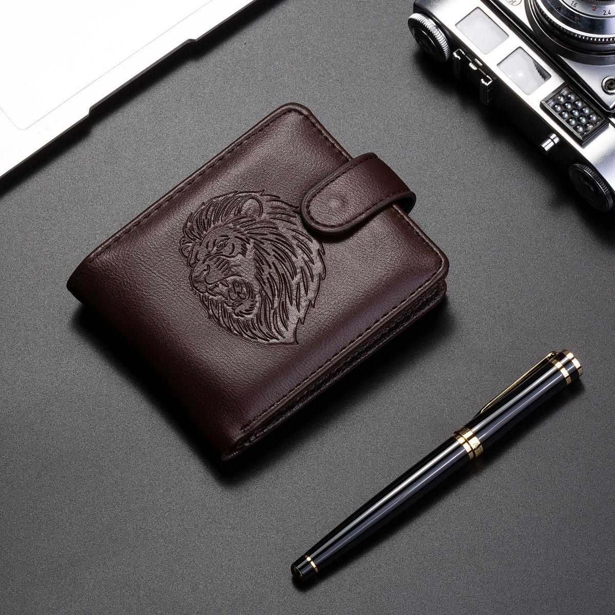 Popular Men's Short Male Medium Business Men's Wallet