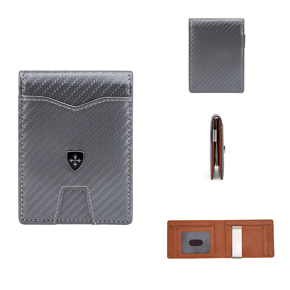 Men's Business Two-fold Usd Clip Handmade Men's Wallets