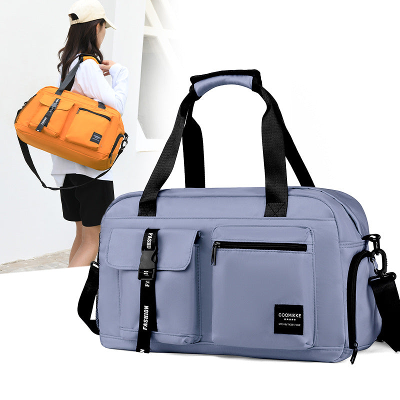 Women's & Men's & Large Capacity Portable Lightweight With Shoe Travel Bags