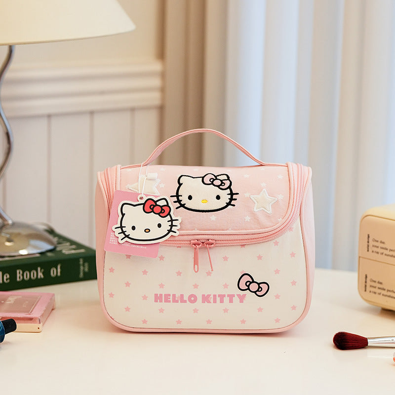 Hello Kitty Cartoon Storage Sweet Cute Cosmetic Bags