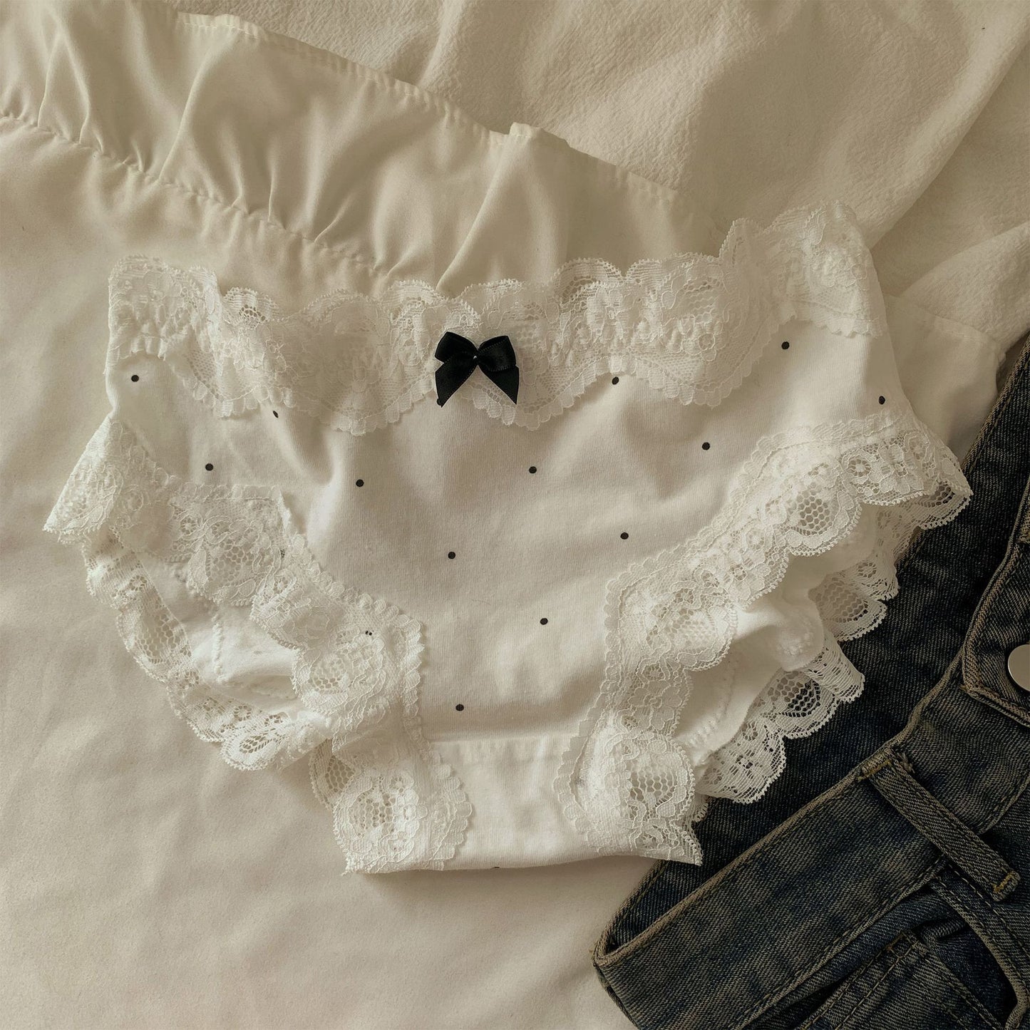 Women's French Cotton Underwear Pure Desire Style Panties