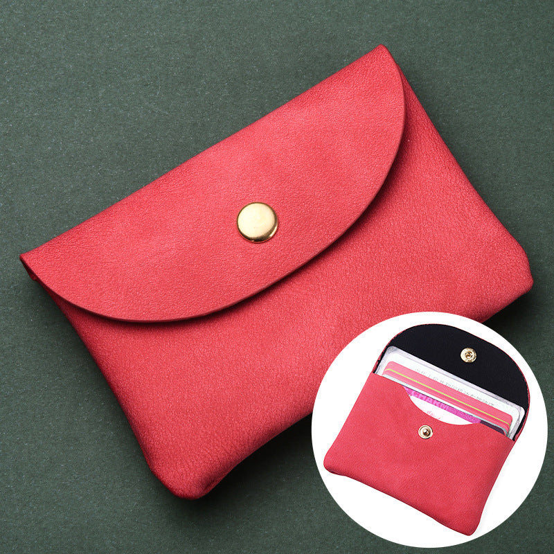 Women's & Men's & Soft Leather Pouch Mini Earphone Coin Purses