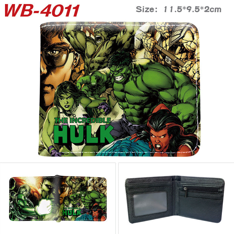 Women's & Men's & Series Super Hero Derivatives Cartoon Men's Wallets