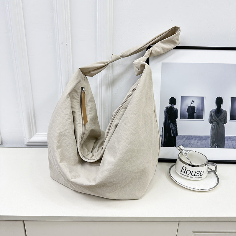 Fashion College Simple One Korean Canvas Shoulder Bags