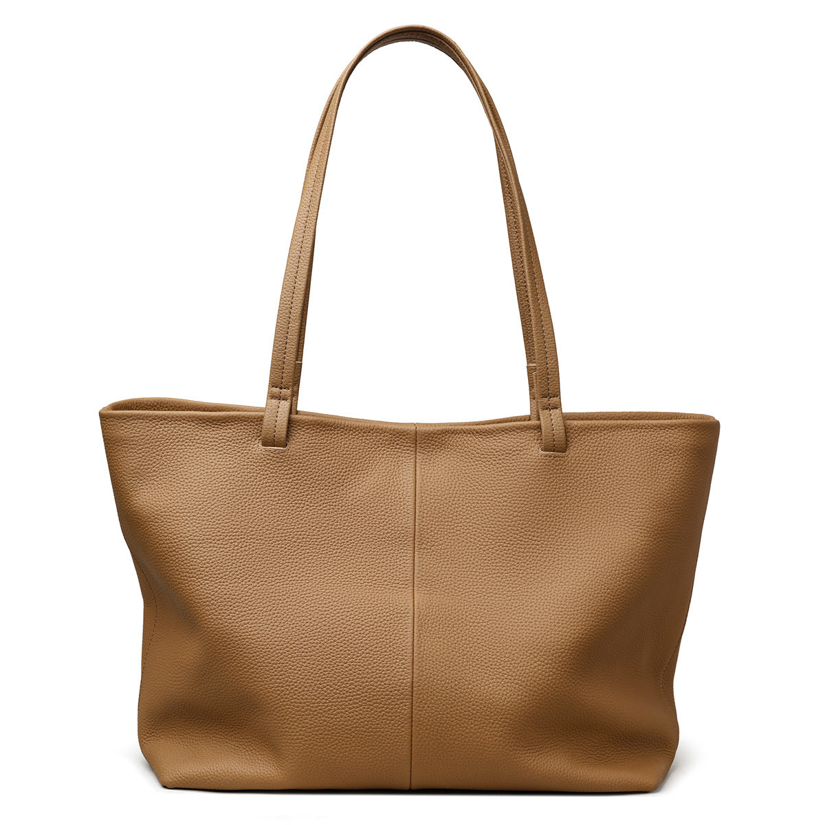 Elegant Women's Leather Large Capacity Simple Tote Bags