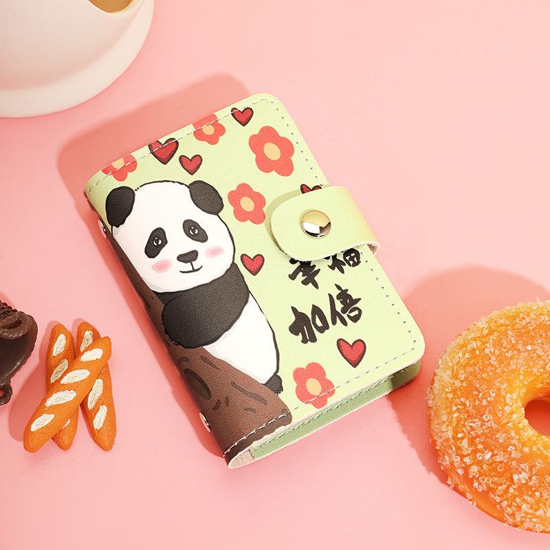 Dog Large Capacity Mini Cute Versatile Card Holder