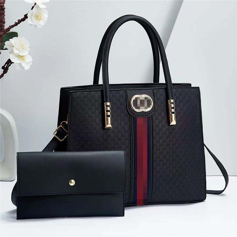 New Women's Comfortable Slouchy Elegant Two-piece Handbags