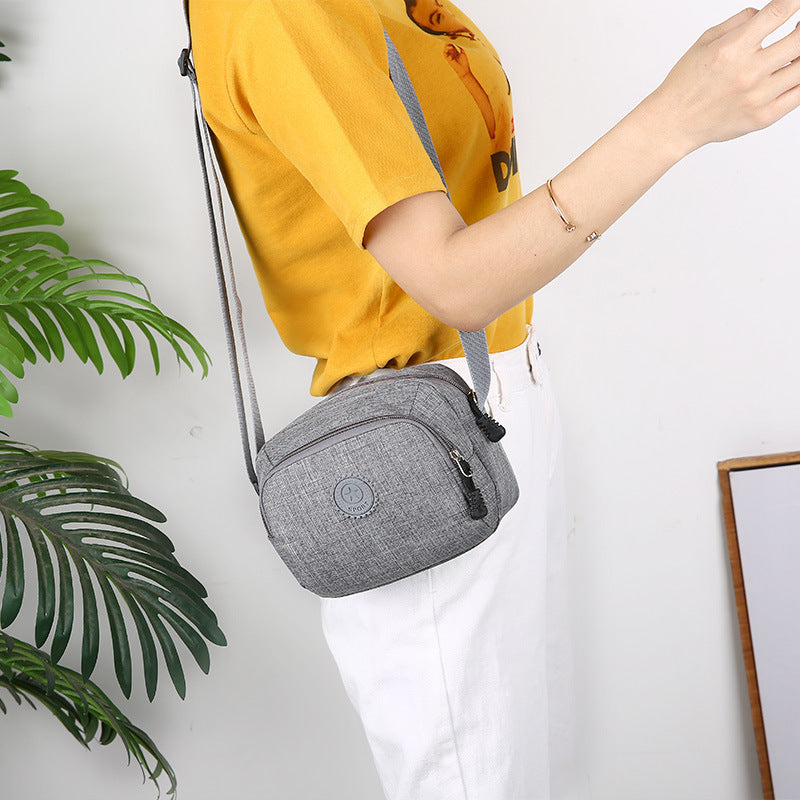 Women's Nylon Canvas Fashion Mom Flower Crossbody Bags