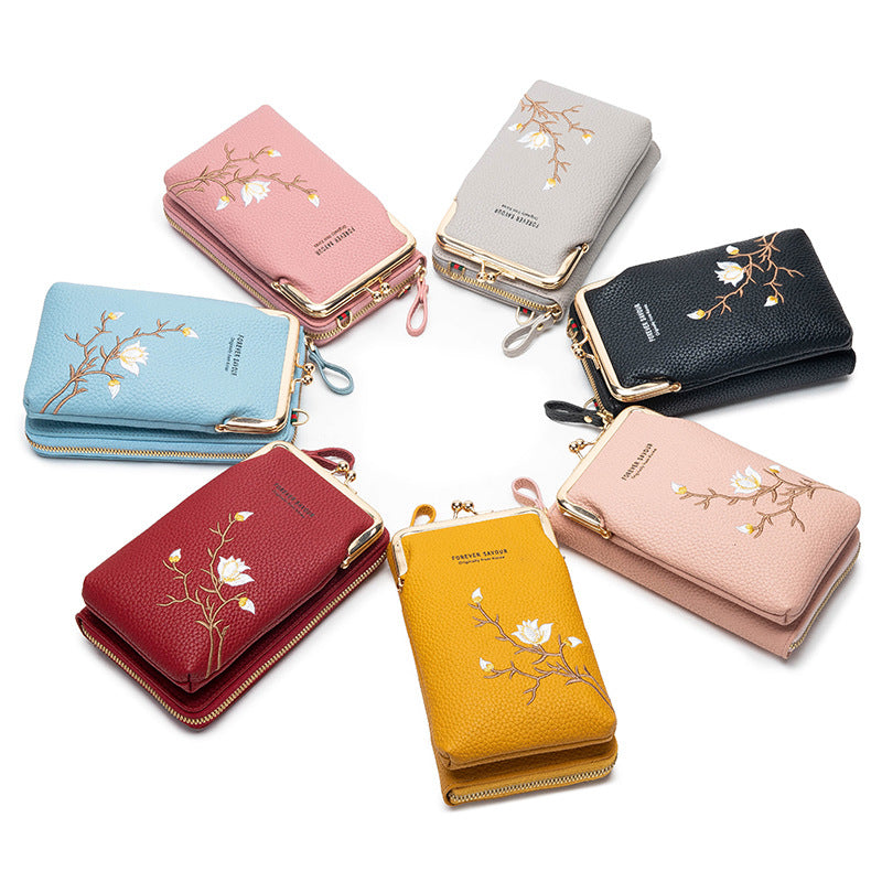 Women's Embroidered Niche Mini Long Fashion Ladies Wallets