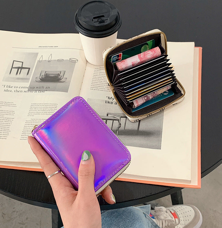 Women's & Men's & Large Capacity Multiple Slots License Clip Set Card Holder