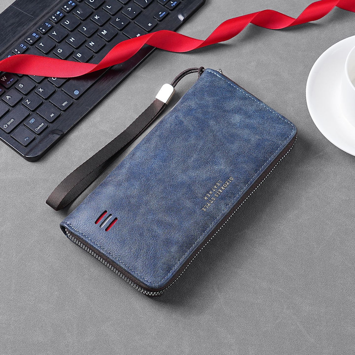 Casual Men's Multiple Slots Long Mobile Men's Wallet