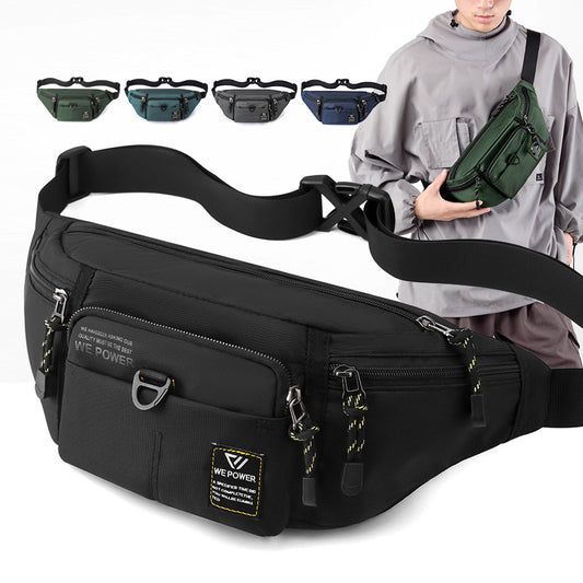 Comfortable Men's Trendy Cell Cash Simple Men's Chest Bags
