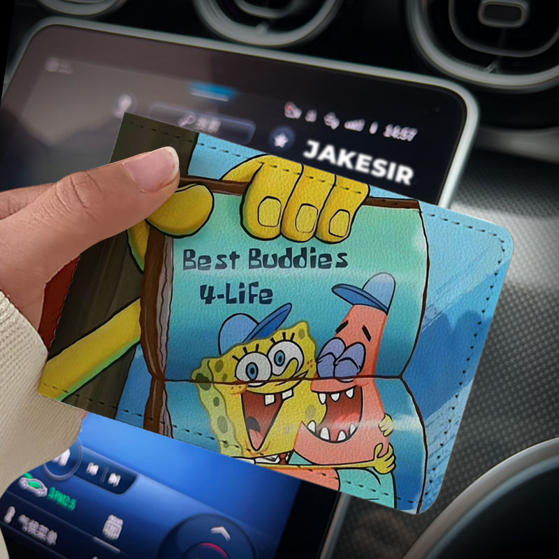 Sponge Star Driving License Protective Cover Motor Card Holder