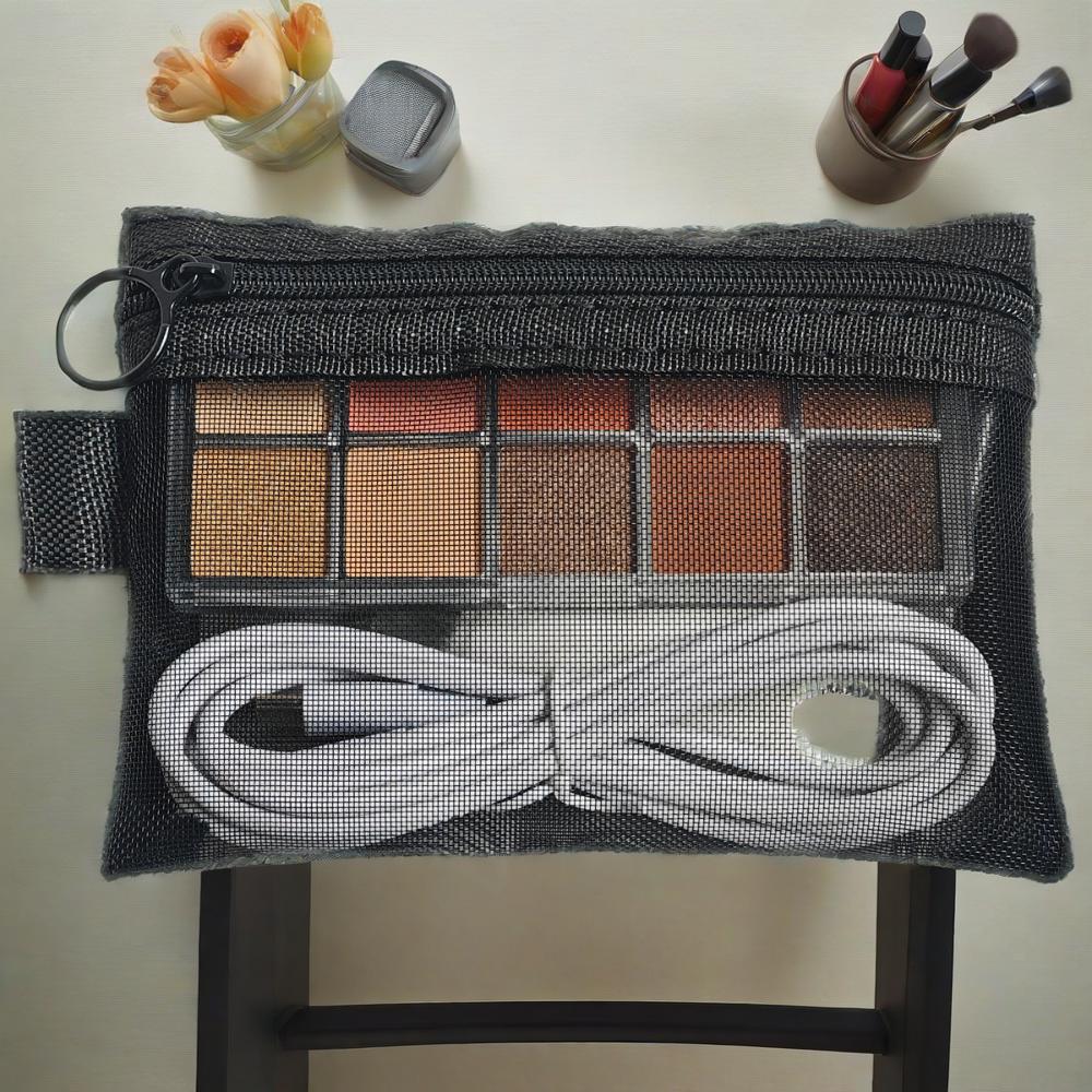 Nylon Mesh Portable Storage Wash Simple Makeup Bag