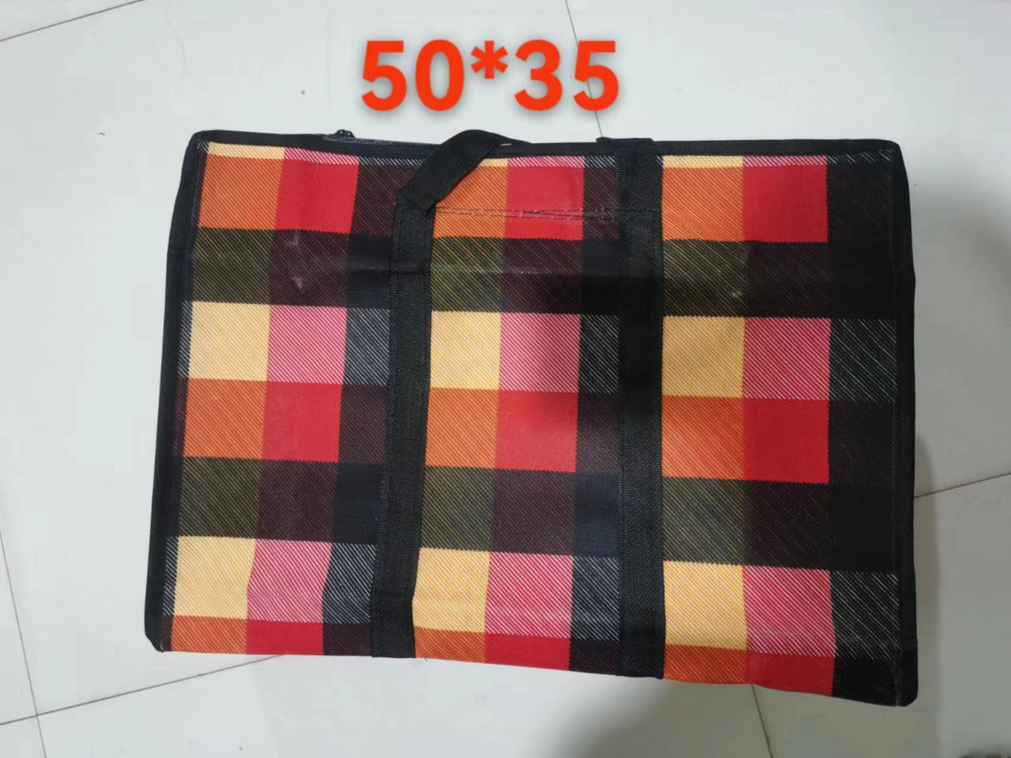 Cloth Moving Solid Color Woven Capacity Portable Travel Bags