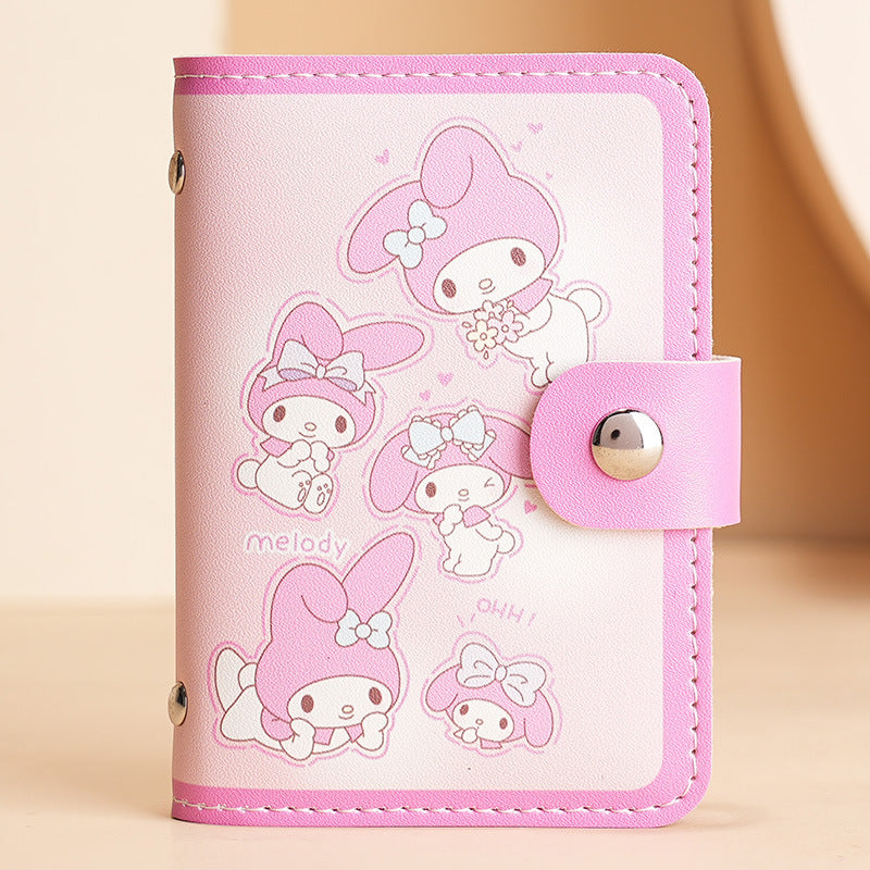 Women's & Men's & Cartoon Cute Personality Large Capacity Card Holder