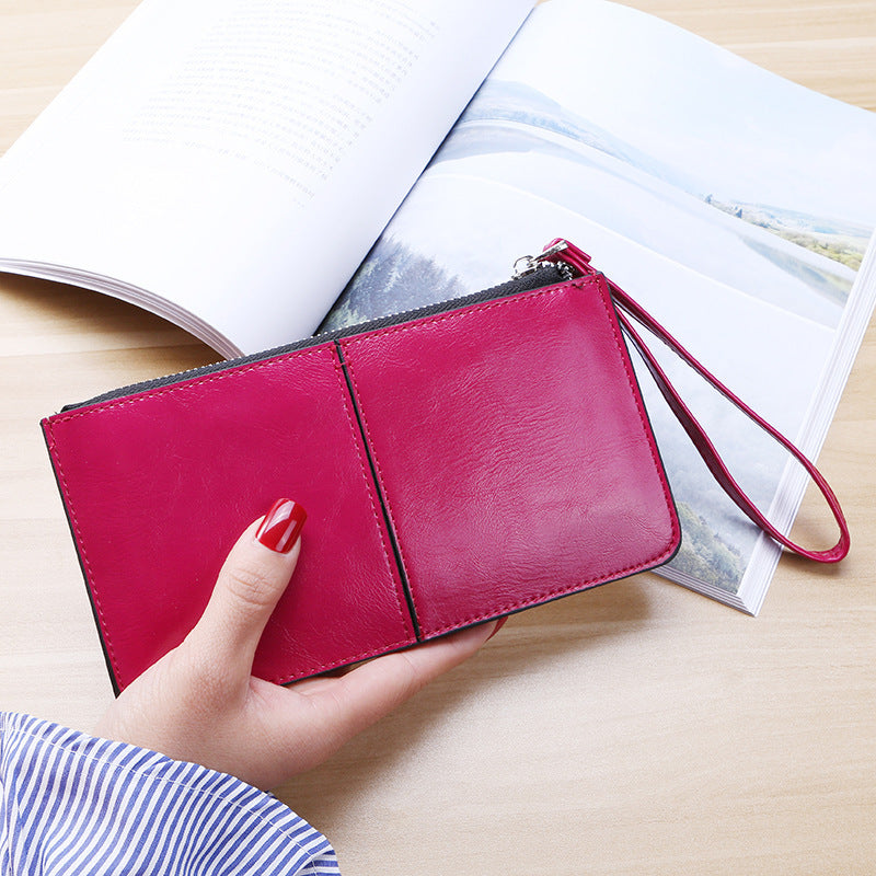 Women's Long Clutch Multiple Slots Large Capacity Ladies Wallet