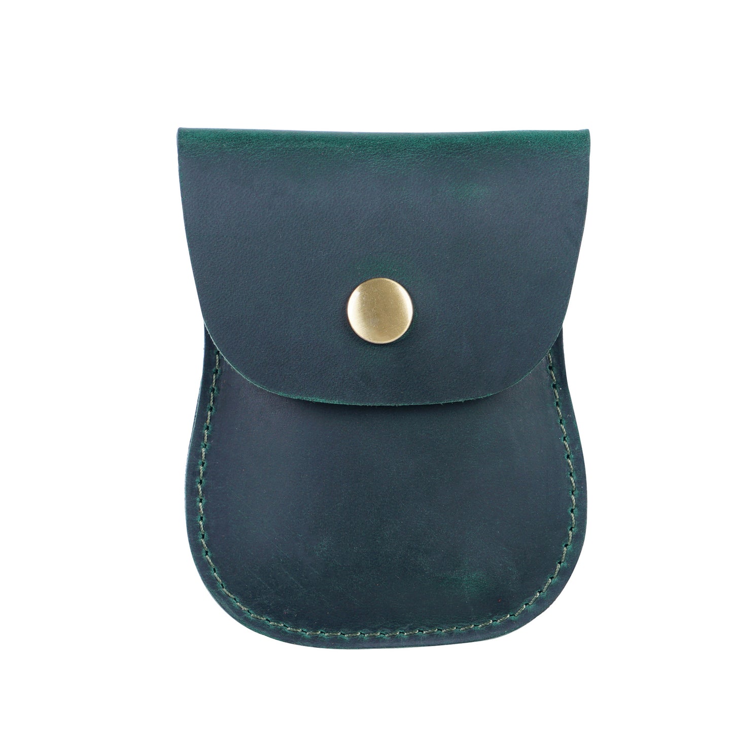 Horse Leather Creative Retro Cowhide Clamp Card Holder