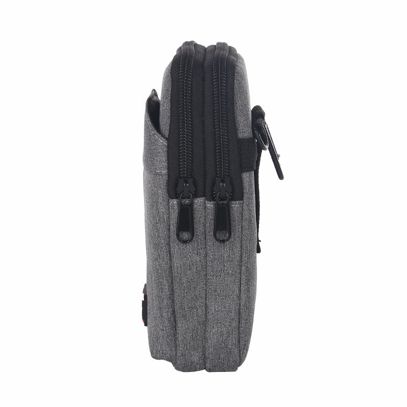 Men's Beautiful Cool Mobile Canvas Multifunctional Men's Waist Packs