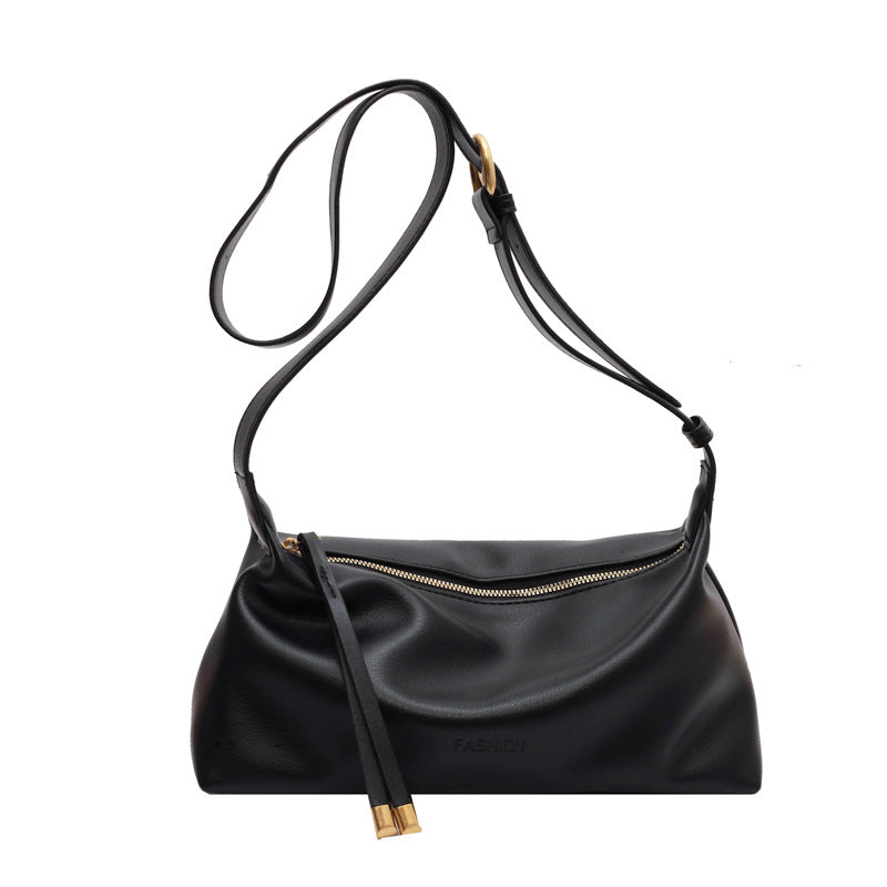 Women's Fashion Retro Dumpling Niche Texture Underarm Crossbody Bags