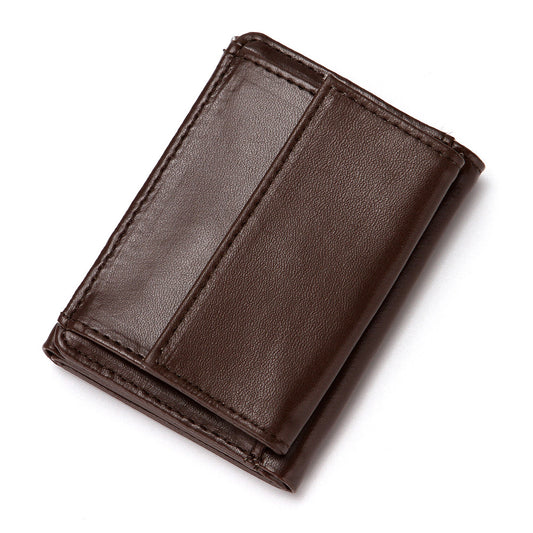 Men's Leather Short Korean Style Change Business Men's Wallets
