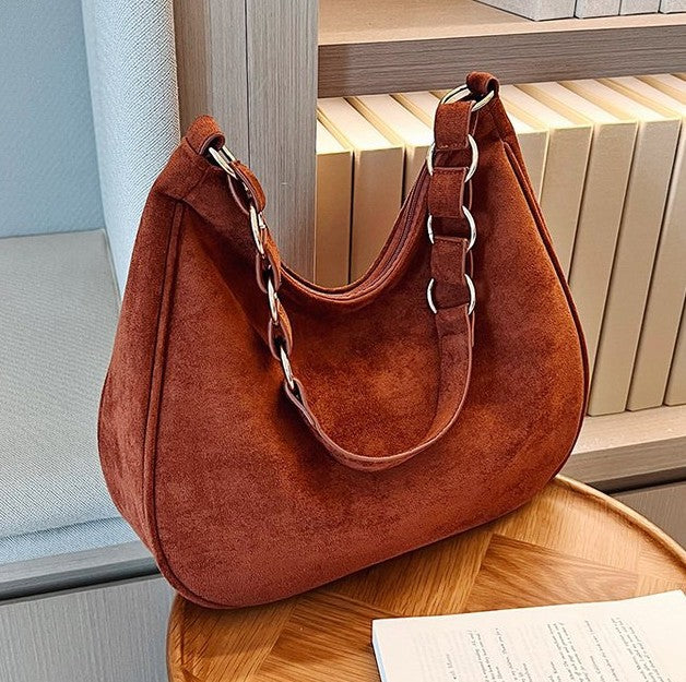 Women's Trendy Classy Attractive Korean Frosted Shoulder Bags