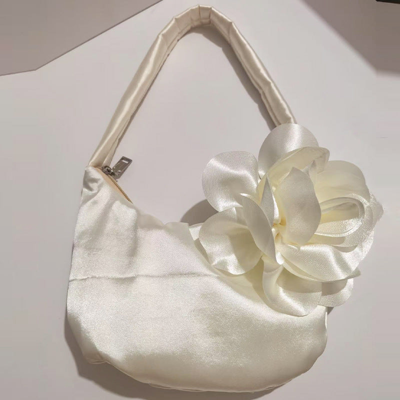 Women's Flowers Dumpling Summer Gentle Sweet Popular Women's Shoulder Bag