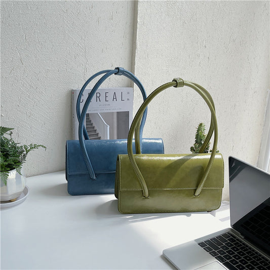 Women's Korean Elegance Retro Fashion Trendy Shaping Macaron Handbags