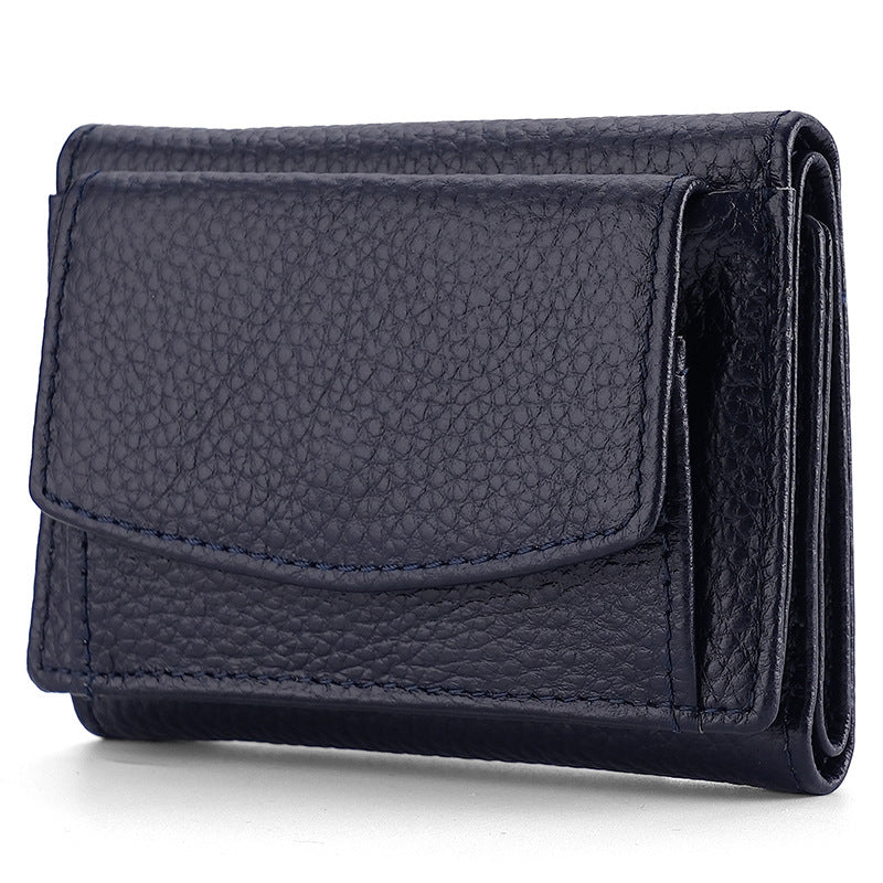 Innovative Women's Graceful Cowhide Short Leather Ladies Wallets
