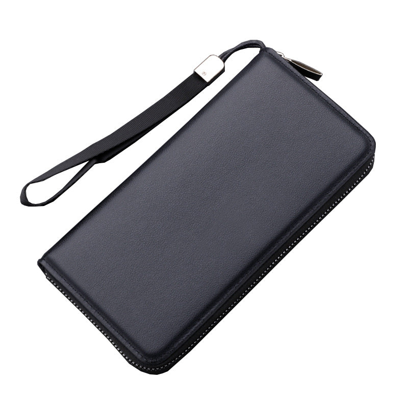 Men's Clutch Business Zipper Large Capacity Fashion Men's Wallets