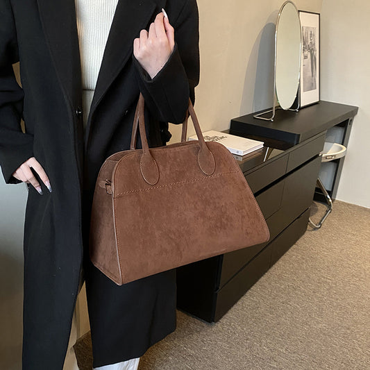 Large Capacity Portable Counter Frosted With Shoulder Bags
