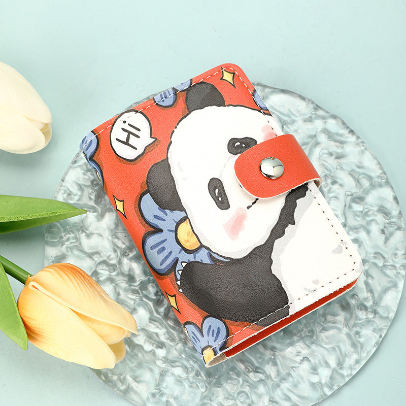 Dog Large Capacity Mini Cute Versatile Card Holder