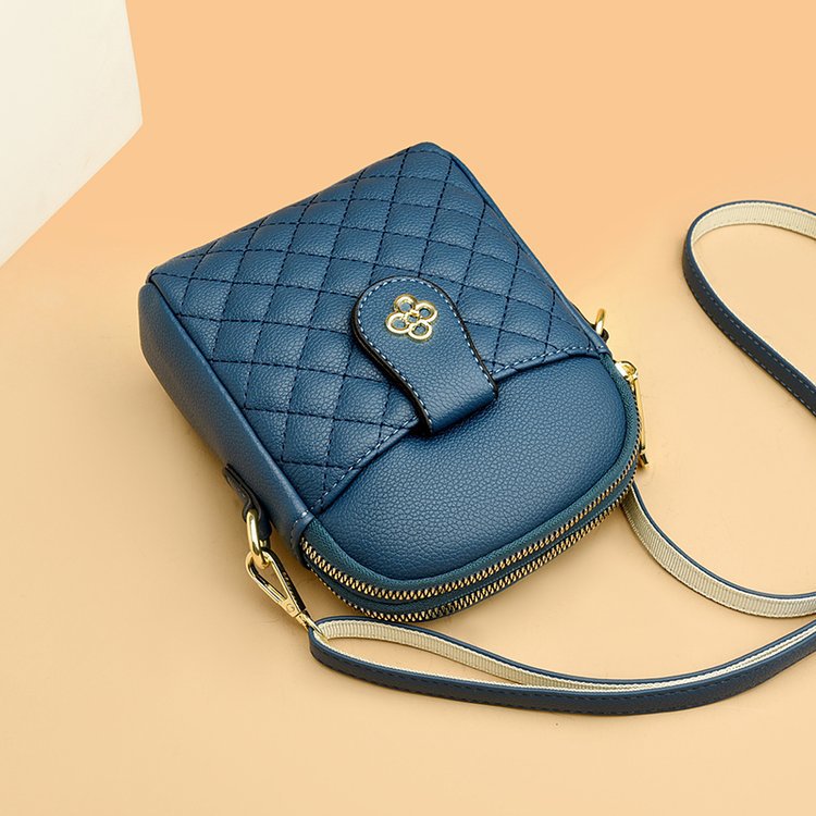 Simple Four Mini Rhombus Exquisite Fashion Phone Bags