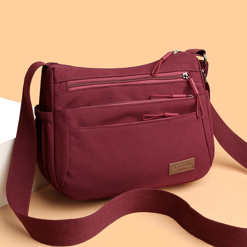 Slouchy Women's Large Capacity Nylon Cloth Women's Messenger Bag