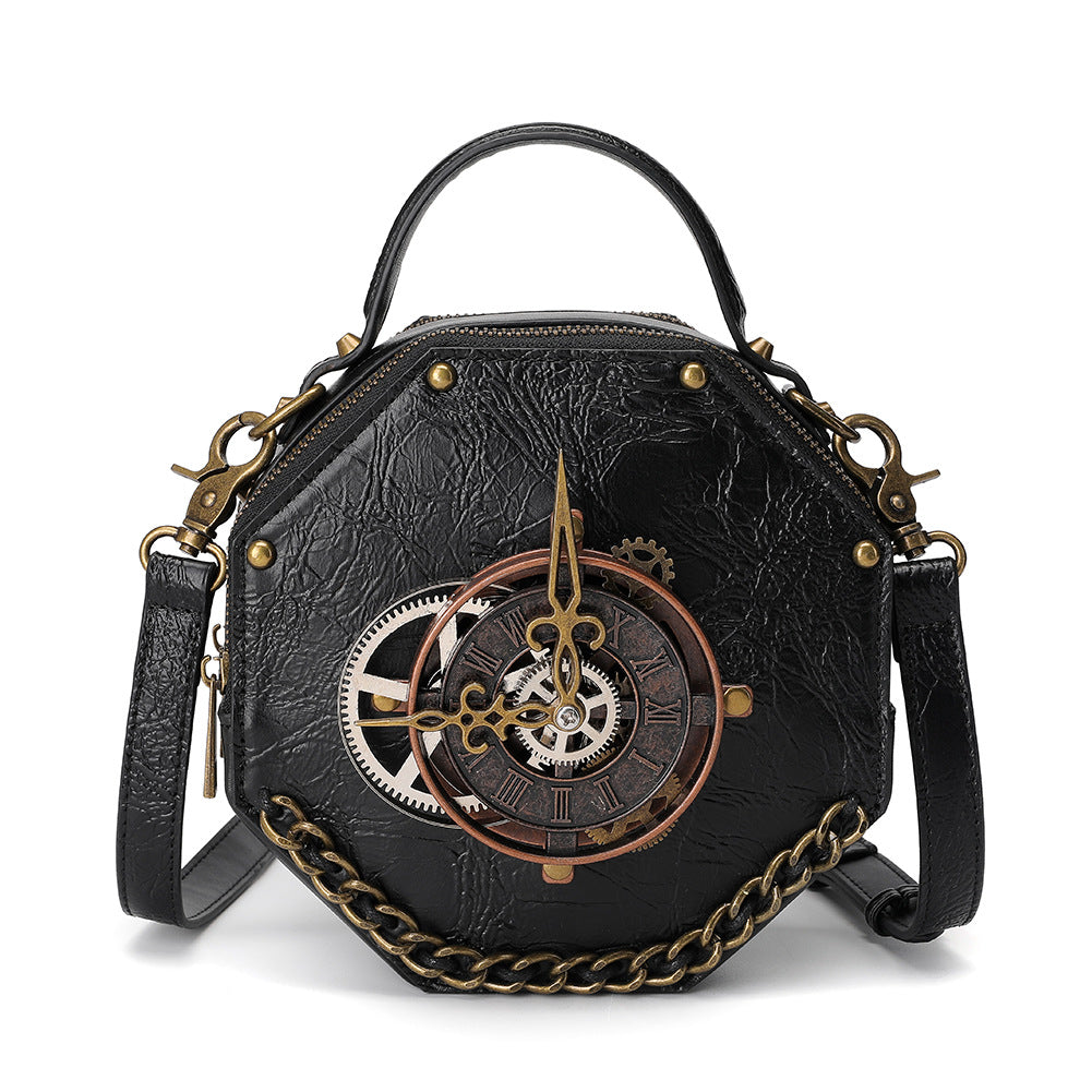 Women's Punk Style Industrial Retro Niche Hand Bags