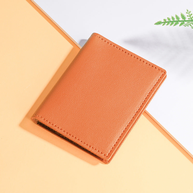 Women's Bank Driving License Simple Lightweight Card Holder