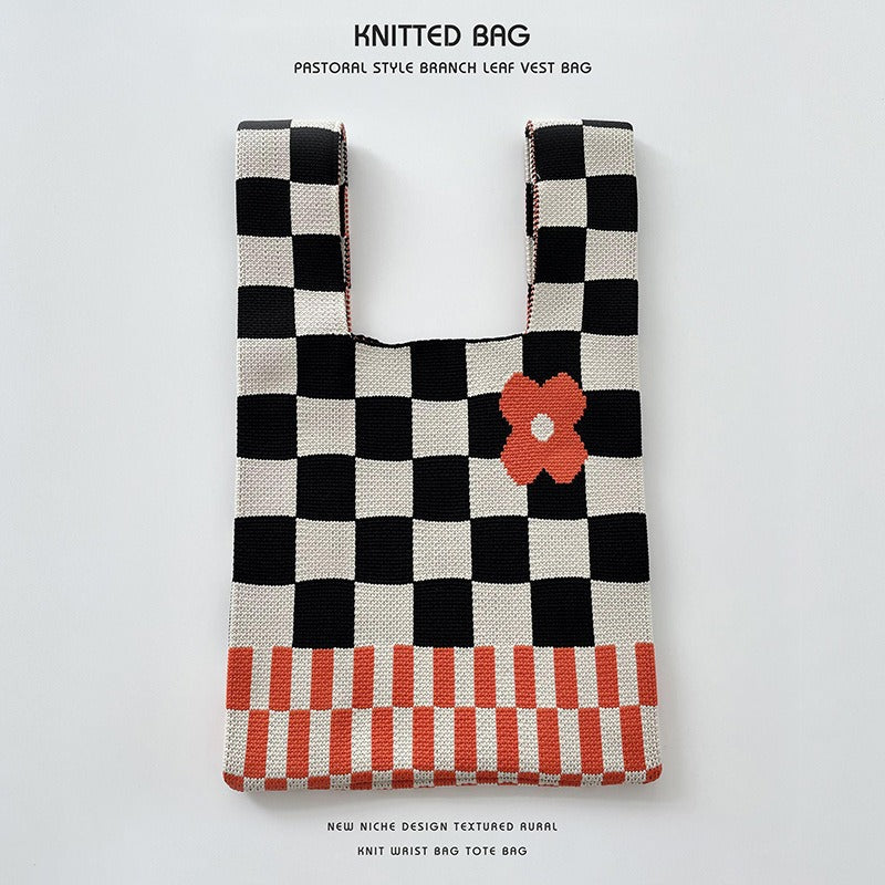 Series Knitted Versatile Large Capacity Commuter Holiday Bags