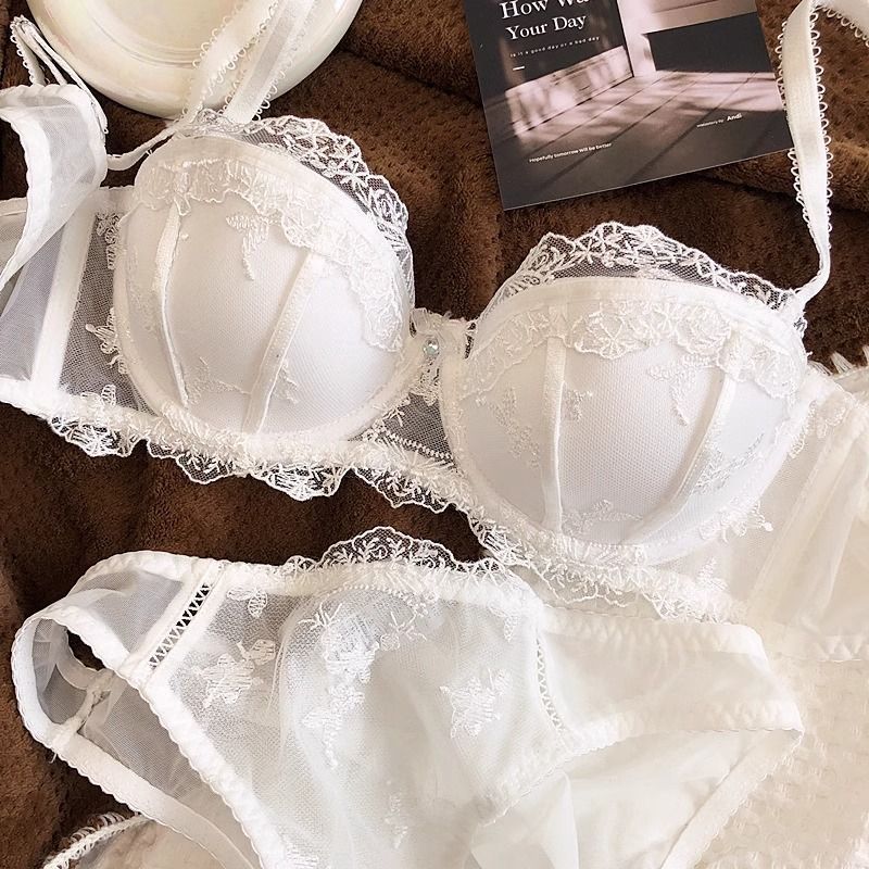 Underwear Thin Soft Steel Ring Push Lingerie Sets
