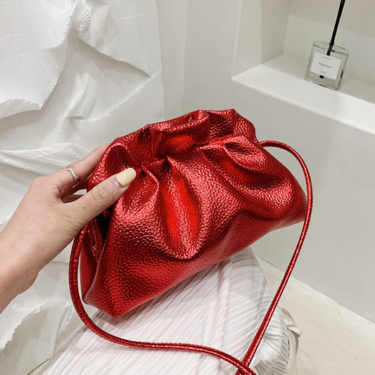 Women's Special Interest Light Luxury Pleated Cloud Shoulder Bags