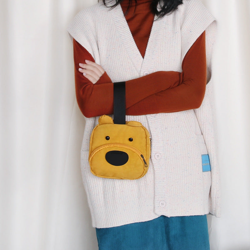 Tricolor Patch Female Dog Change Cartoon Cute Bags