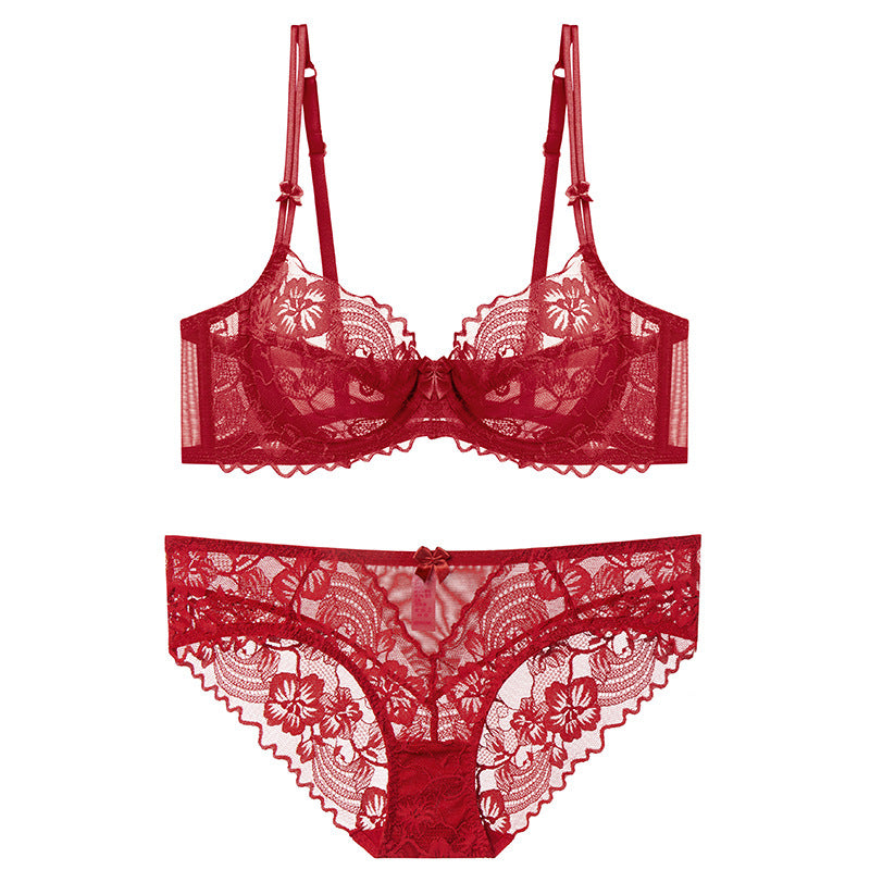 Style Summer Big Chest Breast Contracting Senior Lingerie Sets