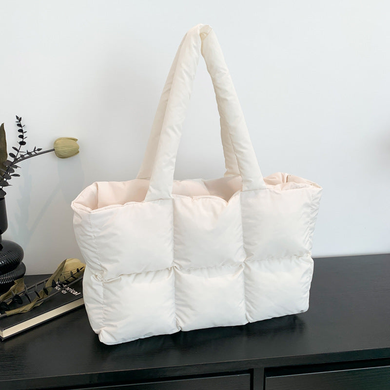 Women's Underarm Down Cotton Coat Large Capacity Women's Shoulder Bag