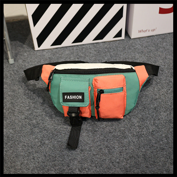 Casual Men's Fashion Trendy Personality Boys Men's Chest Bags