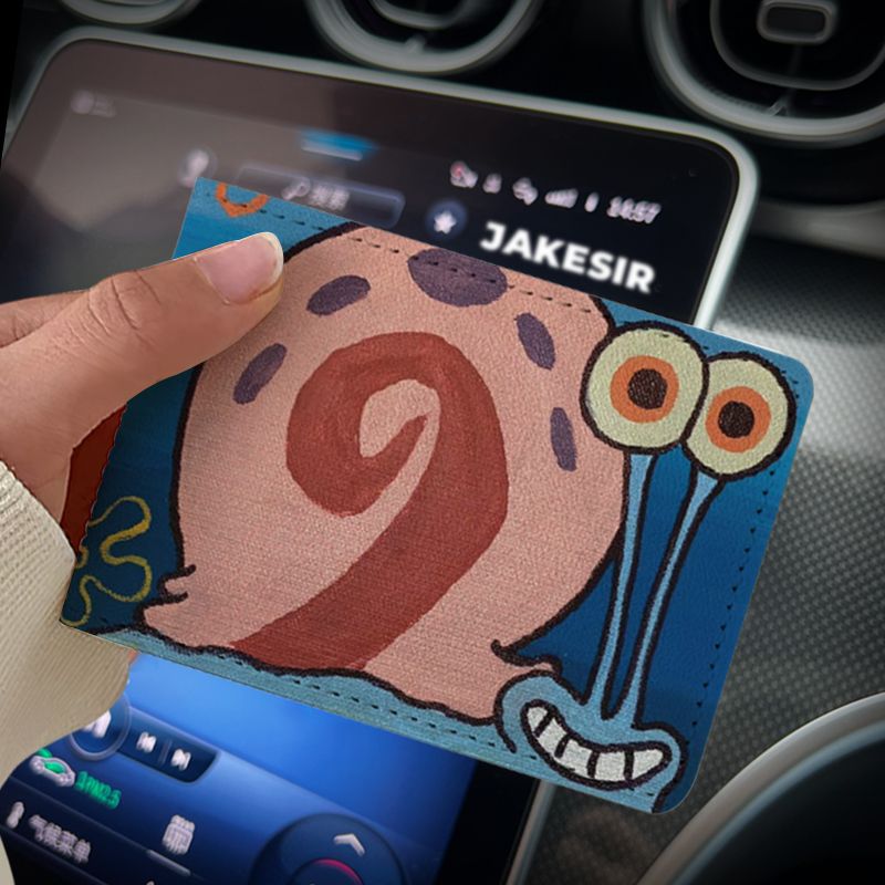 Sponge Star Driving License Protective Cover Motor Card Holder