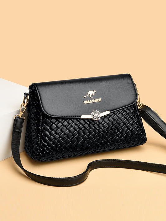 Classy New Women's Woven Mom Fashion Crossbody Bags