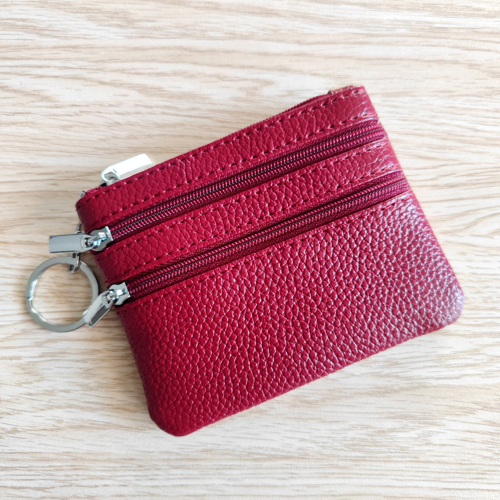Women's Genuine Leather Business Short For Card Holder